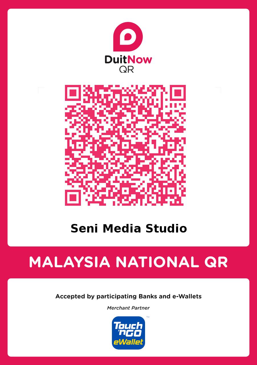 DuitNow QR Seni Media Studio